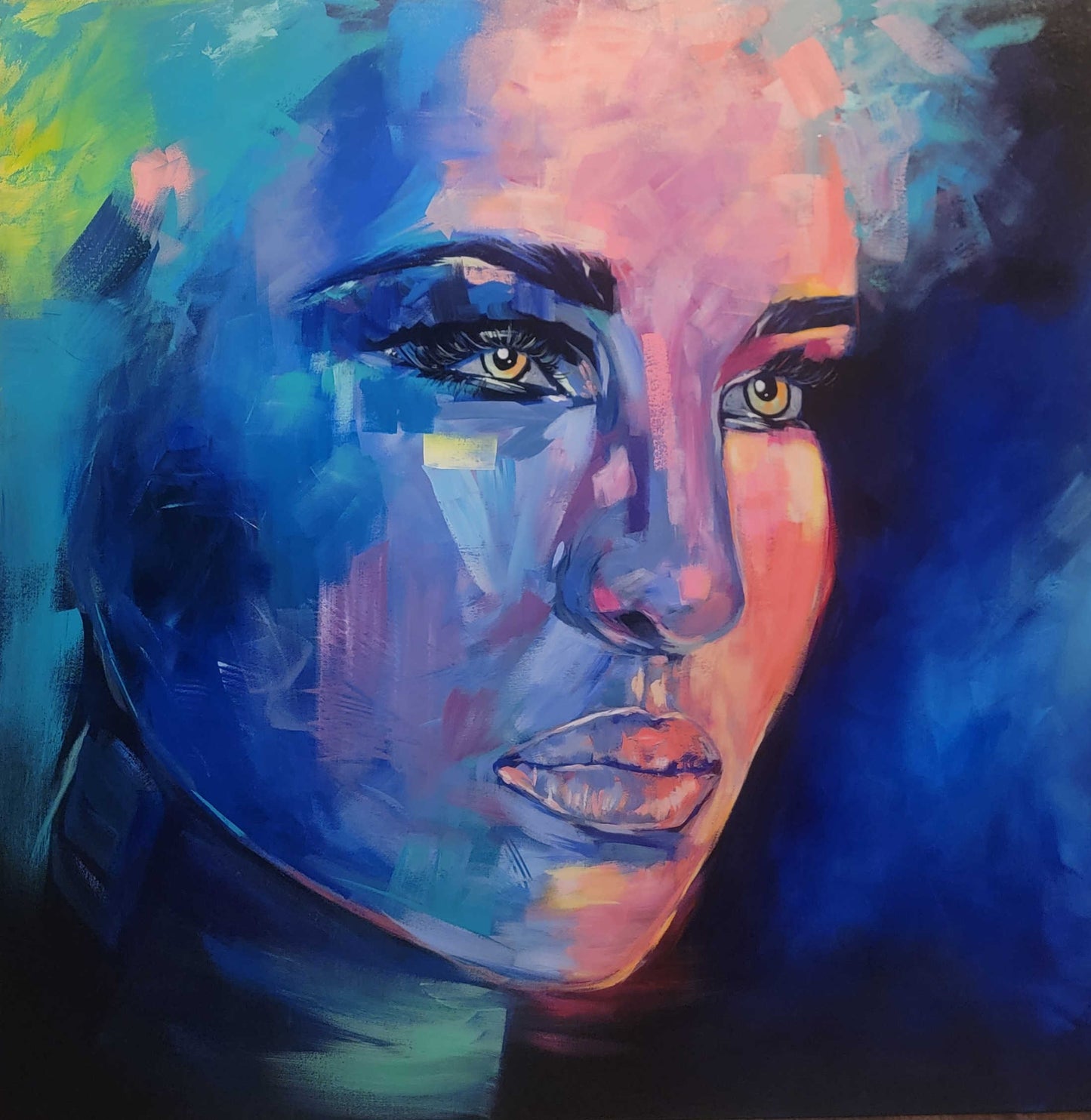 Calista Color Study Original Canvas Art