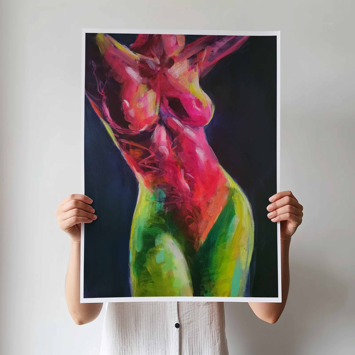 Abstract Figurative #1 Art Print