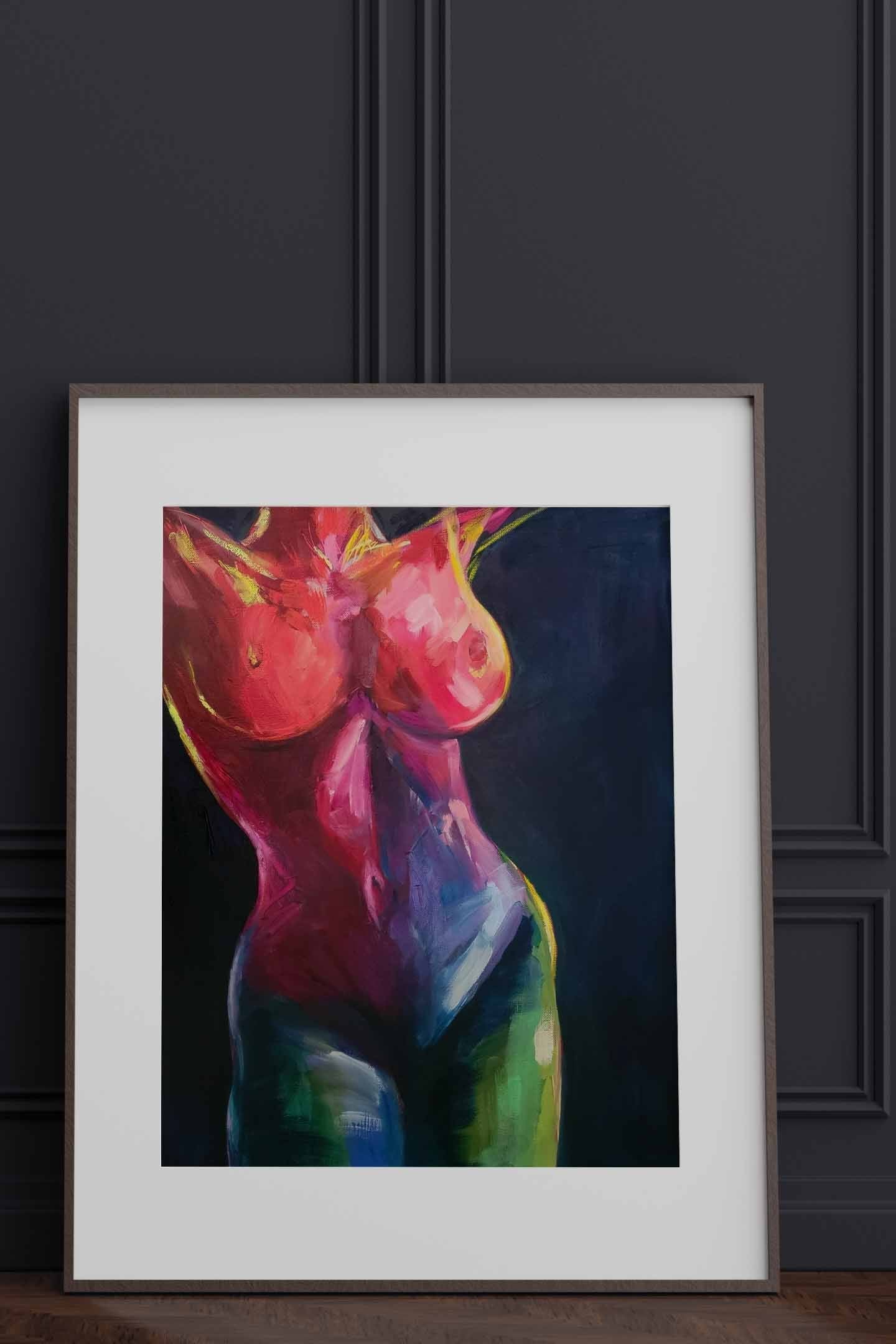 Abstract Figurative #2 Art Print